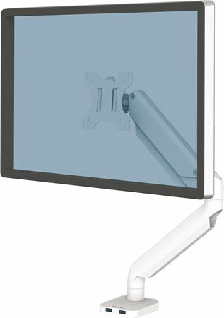 Monitortartó kar, egy monitorhoz, FELLOWES "Platinum Series™", fehér