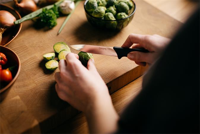 Késkészlet, kezdő, 3 darabos, FISKARS "Essential"