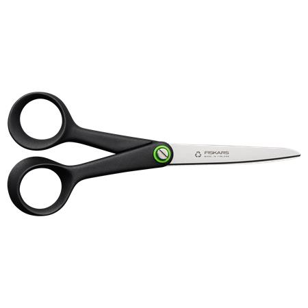 Olló, általános, 17 cm, FISKARS "Functional Form Renew", fekete