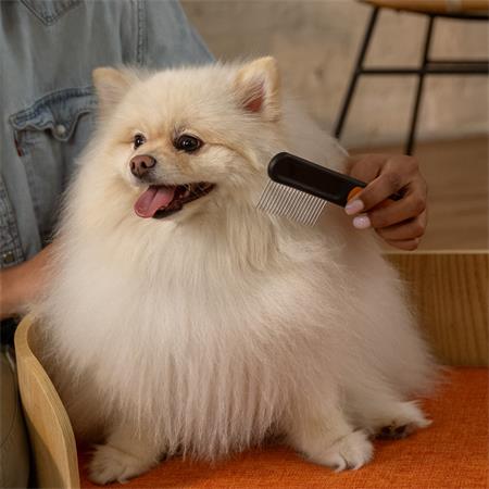 Kisállat kefe, széles fogú, FISKARS "PetCare"