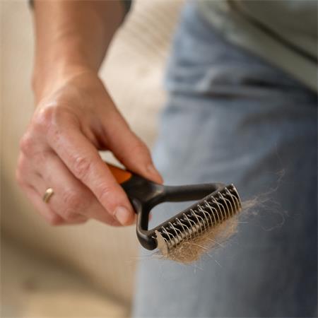 Kisállat fésú, gubancbontó, FISKARS "PetCare"