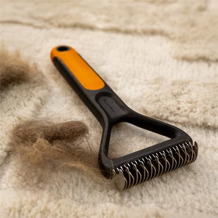 Kisállat fésú, gubancbontó, FISKARS "PetCare"