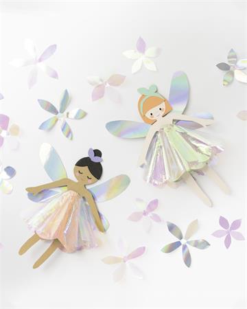 Dekorkarton szett fóliával, irizáló, 25x35 cm, 6+6 lap, FOLIA