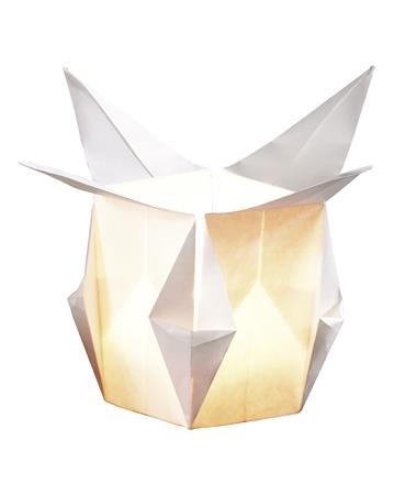 Origami papír, lámpáshoz, 30x30 cm, 80 g, 12 lap, FOLIA, fehér