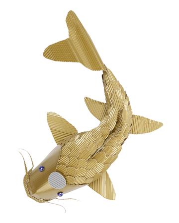 Hullámkarton, 25x35 cm, 10 lap, FOLIA, arany és ezüst vegyes színek