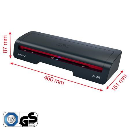 Laminálógép, A3, 75-125 mikron, GBC "240HS Home Office"
