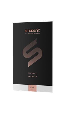 Füzet, tűzött, A4, sima, 32 lap, ICO "Student Premium", fekete