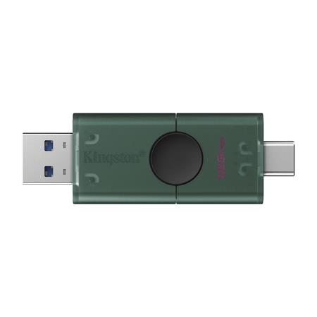Pendrive, 128GB, USB 3.2 Gen1, USB-A/USB-C, KINGSTON "DataTraveler Duo"