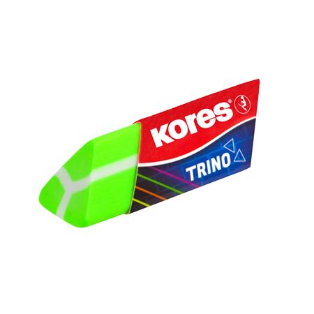 Radír, KORES "Trino", vegyes neon színek