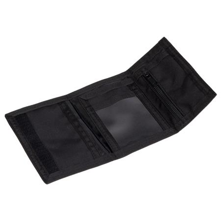 Pénztárca, tépőzáras, LEGO "Bricks", fekete-mintás