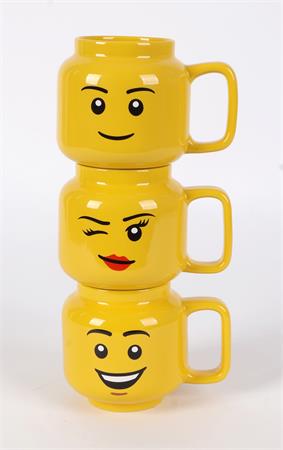 Bögre, kerámia, 255 ml, LEGO, Happy Boy