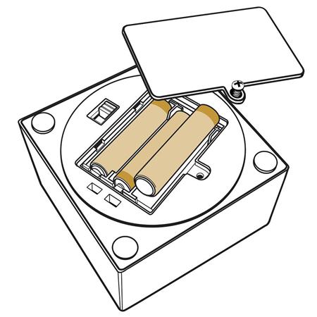 Éjszakai fény, LEGO "Iconic 1x1 plate", fehér