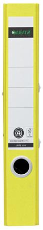 Iratrendező, 50 mm, A4, karton, újrahasznosított, LEITZ "180 Recycle", sárga
