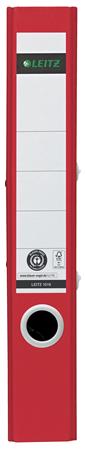 Iratrendező, 50 mm, A4, karton, újrahasznosított, LEITZ "180 Recycle", piros