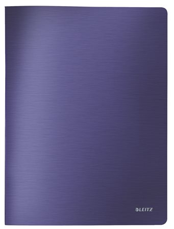 Bemutatómappa, 20 zsebes, A4, LEITZ "Style", titánkék