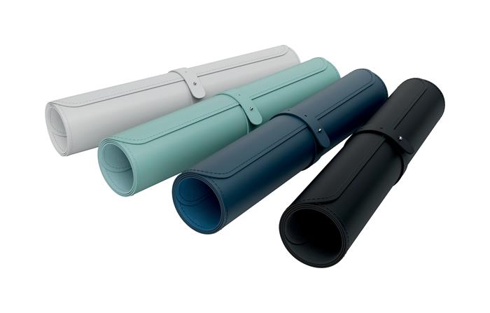 Könyökalátét, 80x40 cm, LEITZ, sötétkék