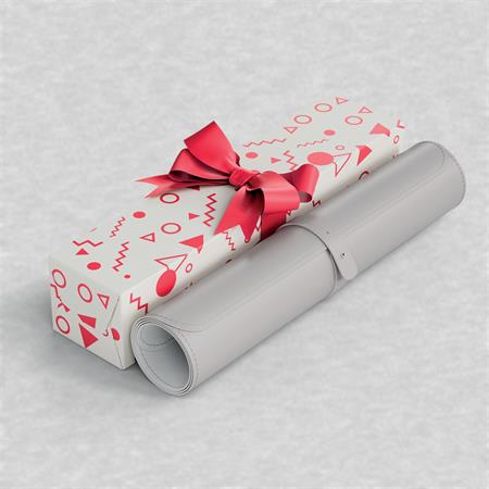 Könyökalátét, 80x40 cm, LEITZ, világosszürke