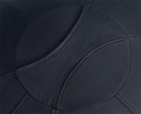 Ülőlabda, nehezékkel, 55cm, LEITZ "Ergo Active", sötétszürke