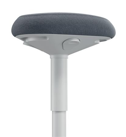 Állószék, billenő, ergonomikus, LEITZ "Ergo Active", világosszürke
