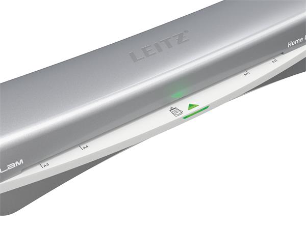 Laminálógép, A4, 80-125 mikron, LEITZ "iLam Home Office", szürke