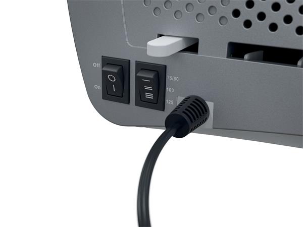 Laminálógép, A4, 80-125 mikron, LEITZ "iLam Home Office", szürke