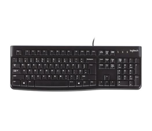 Billentyűzet, vezetékes, USB, HUN, LOGITECH "K120"