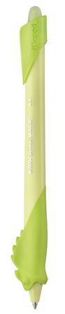 Írástanuló rollertoll, 0,7 mm, radírozható, MAPED "KIDY Learn MAGIC", kaméleon, zöld