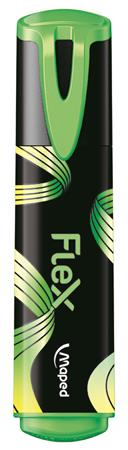 Szövegkiemelő készlet, 1-5 mm, MAPED "Fluo Peps Flex", 4 különböző szín