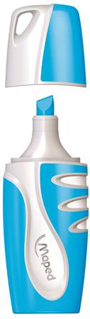 Szövegkiemelő, 1-5 mm, MAPED "Fluo Peps Pocket Soft", display