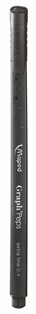 Tűfilc, 0,4 mm, MAPED "Graph`Peps", fekete