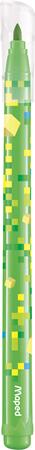 Filctoll készlet, 2,8 mm, kimosható, MAPED "Pixel Party", 12 különböző szín
