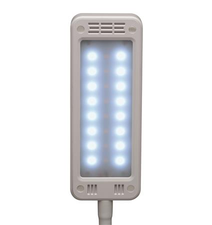Asztali lámpa, LED, szabályozható, MAUL "Pearly colour vario", fehér