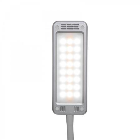 Asztali lámpa, LED, szabályozható, MAUL "Pearly colour vario", ezüst