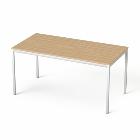 Általános asztal fémlábbal, 75x150 cm, MAYAH "Freedom SV-39", kőris