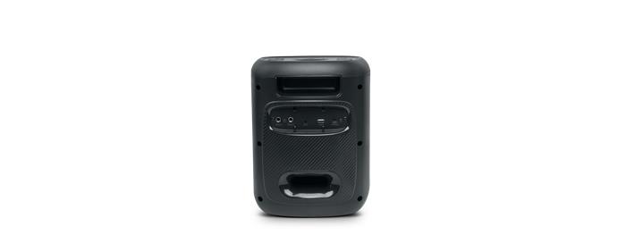 Hangszóró, Bluetooth, mikrofonnal, LED fényekkel, 150W, MUSE "M-1803DJ", fekete