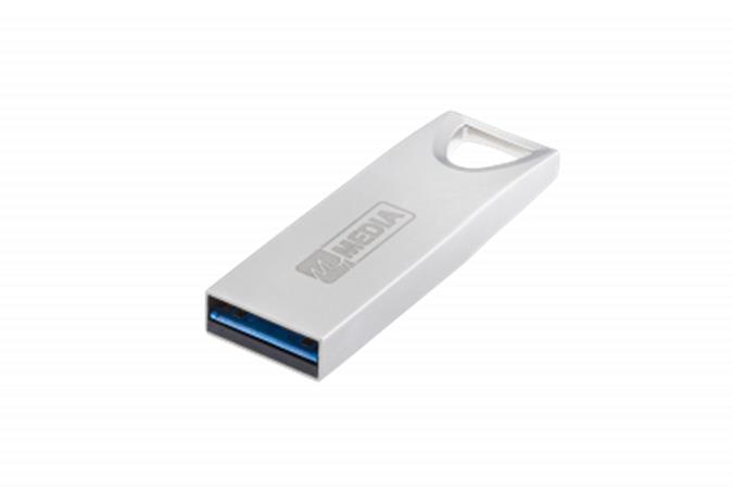 Pendrive, 128GB, USB 3.2 Gen1, alumínium ház, MYMEDIA "Alu" (by VERBATIM)