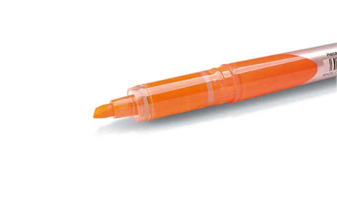 Szövegkiemelő, 1-3,5 mm, PENTEL "SL12", narancs