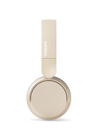 Fejhallgató, vezeték nélküli, Bluetooth 5.3, PHILIPS "TAH3209", bézs