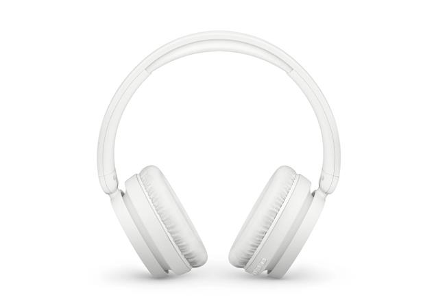 Fejhallgató, vezeték nélküli, Bluetooth 5.3, PHILIPS "TAH5209", fehér