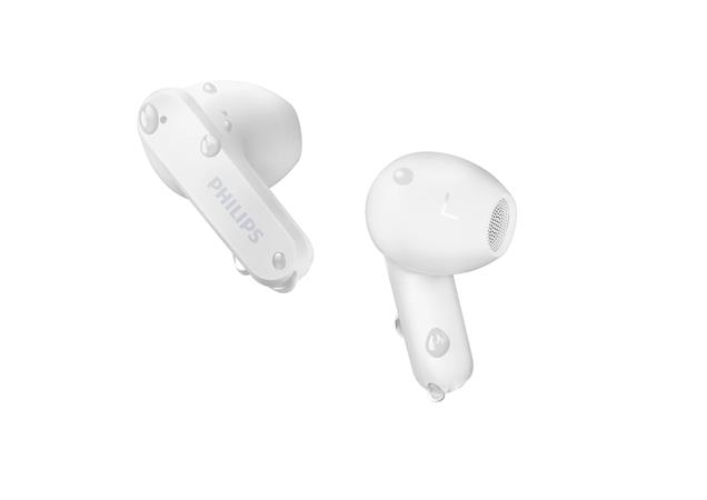 Fülhallgató, TWS vezeték nélküli, Bluetooth 5.3, PHILIPS "TAT2139", fehér