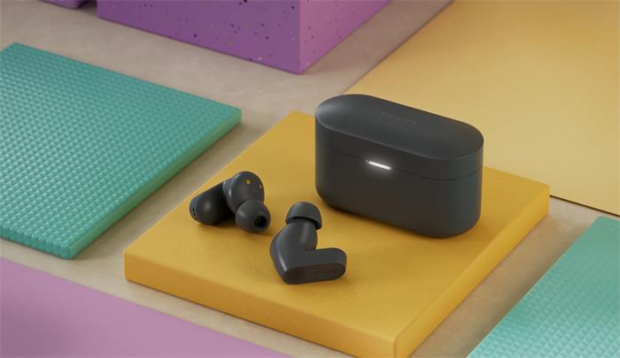 Fülhallgató, TWS vezeték nélküli, Bluetooth 5.3, PHILIPS "TAT3509", szürke