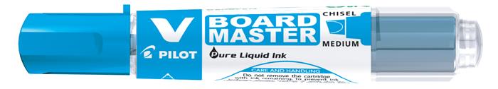 Táblamarker, 2,2-5,2 mm, vágott, PILOT "V-Board Master", kék