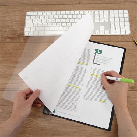 Gyorsfűző, klipes, PP, A4, RAPESCO "Eco GRS Recycled", fekete