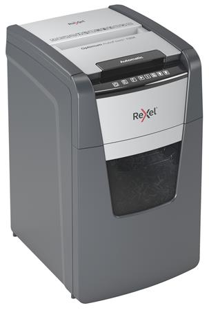 Iratmegsemmisítő, konfetti, 130 lap, REXEL, "Optimum AutoFeed+ 130X"