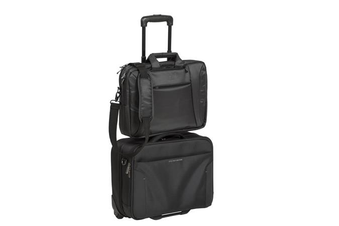 Notebook táska, hátizsákká alakítható, 16", RIVACASE "Central 8290", fekete
