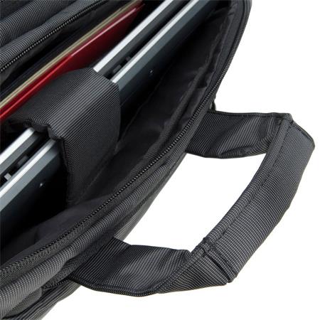 Notebook táska, hátizsákká alakítható, 16", RIVACASE "Central 8290", fekete
