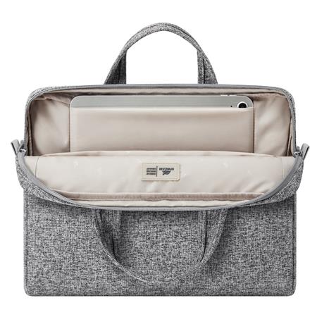 Notebook táska, 14", RIVACASE "Anvik 7921", világosszürke