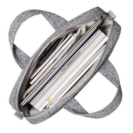 Notebook táska, 14", RIVACASE "Anvik 7921", világosszürke