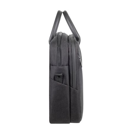Notebook táska, 15,6" RIVACASE "Clark ECO 8134", fekete