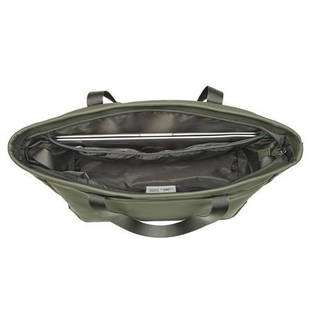 Notebook táska, női, 14", RIVACASE "Eden 7821", olivazöld